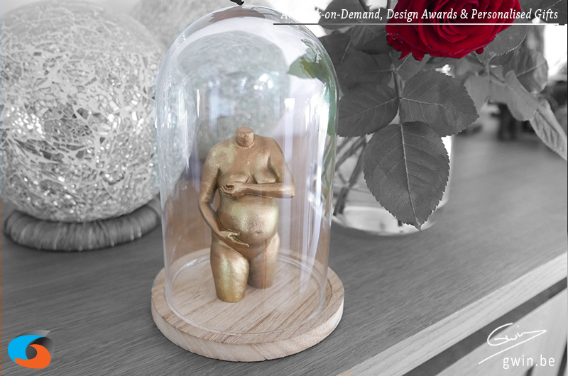 Zwangerschapsbuikje - Zwangere buik - 3D print - 3D fotografie - buik print - impression ventre