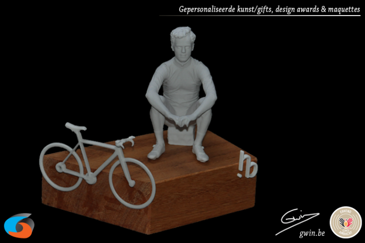 Award in 3D - Eli Iserbyt - 3D-beeldje laten maken