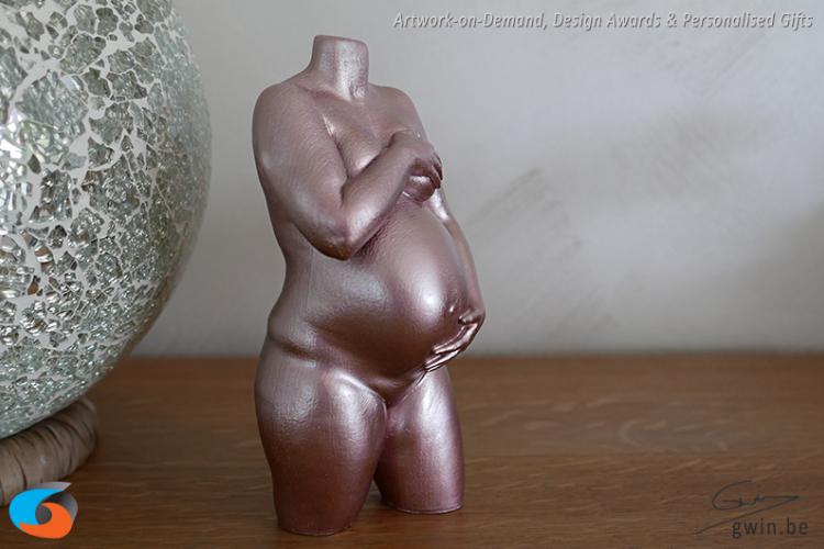 Zwangerschapsbuikje - Zwangere buik - 3D print - 3D fotografie - buik print - impression ventre – print belly - 3D belly